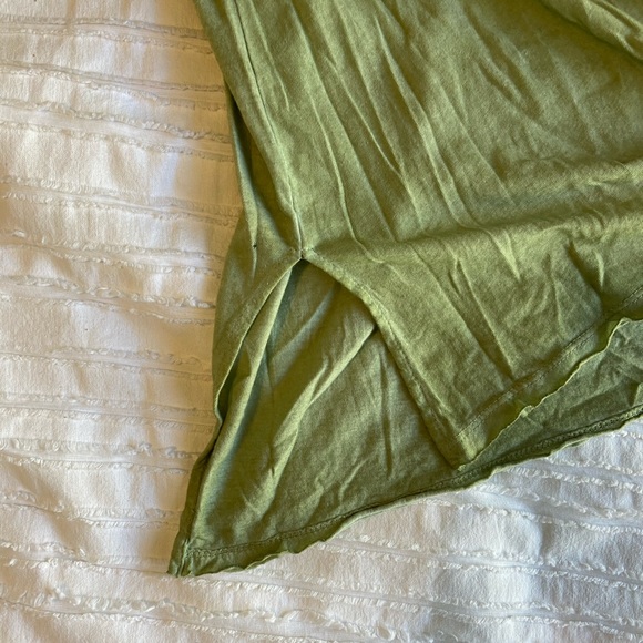 Lela Sky Light Green Tee - Picture 3 of 4